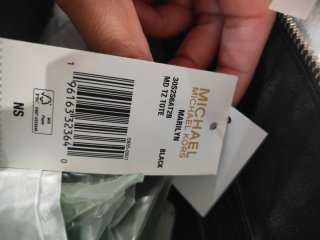 Borsa Michael Kors Shopper Nera/Grigia