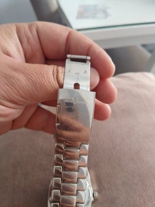Reloj Paul Versan Negro y Plateado