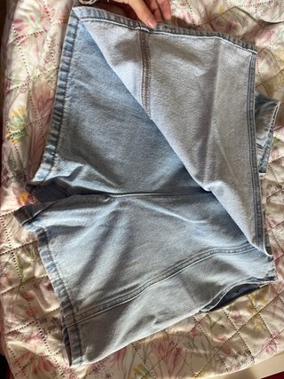 Falda pantalón vaquera Stradivarius T.34