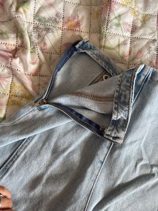Falda pantalón vaquera Stradivarius T.34