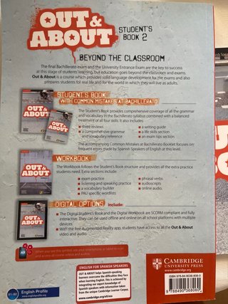 Libro Inglés Out & About Student's Book 2