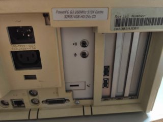 Apple antiguo Power Macintosh G3 Retro