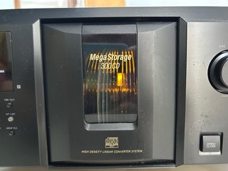 Reproductor CD Sony MegaStorage 300 CD