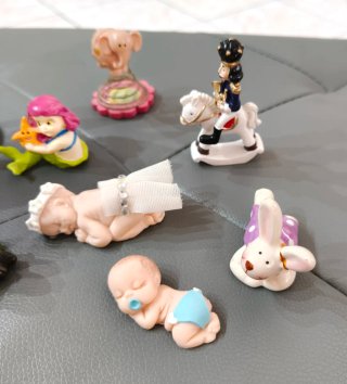 Lotto simpatiche statuine soprammobili decorative