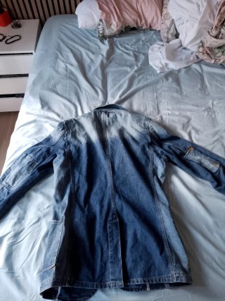 Chaqueta vaquera blazer azul