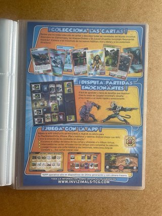 Álbum Invizimals Nueva Alianza Panini