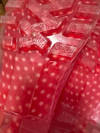 Botas de agua mujer lunares rojas talla 38