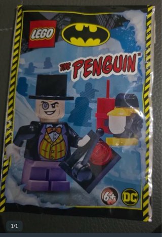 Lego Batman El Pingüino Figura Nueva