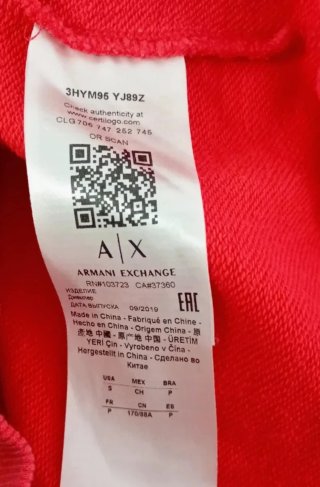 Camiseta Armani