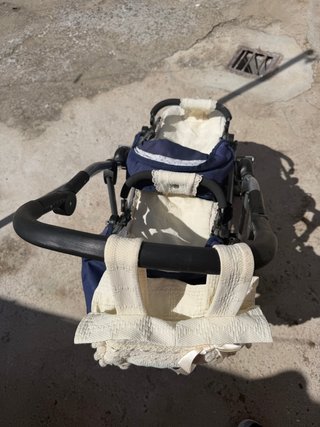 Carrito de gemelos para muñecos