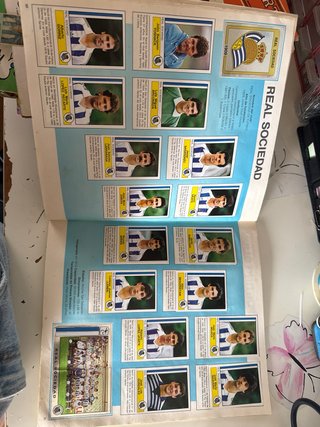 Álbum cromos Fútbol 87 Panini COMPLETO
