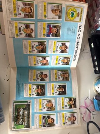 Álbum cromos Fútbol 87 Panini COMPLETO