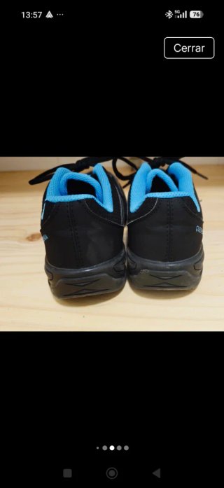 Zapatillas trekking niño Quechua Talla 36