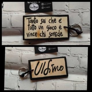 Portachiavi personalizzato Ultimo