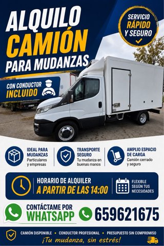 Camion para Mudanzas