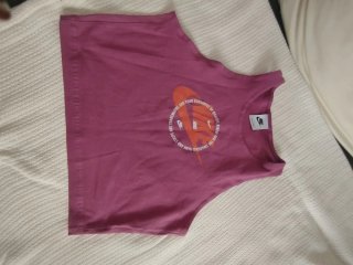 Camiseta Nike Gym Crop Top