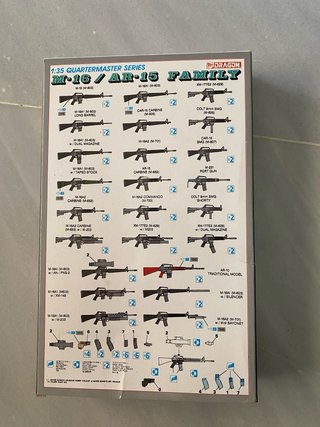 Maqueta Dragon 1/35 M-16 / AR-15 (Ref. 3801)