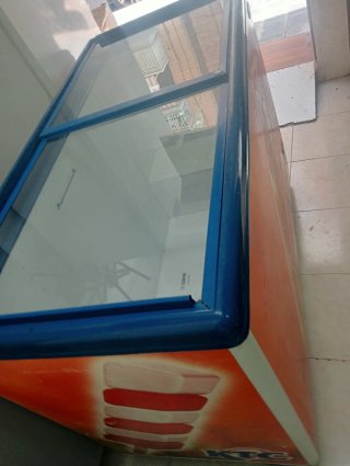 Congelador horizontal cristal