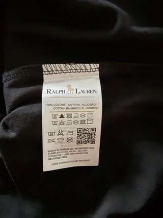 Camiseta Polo Ralph Lauren Oso Baloncesto Negra