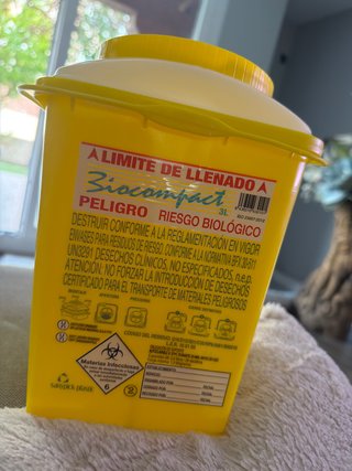 Contenedor Biocompact Riesgo Biológico 3L