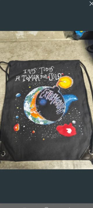 Mochila Extremoduro Negra