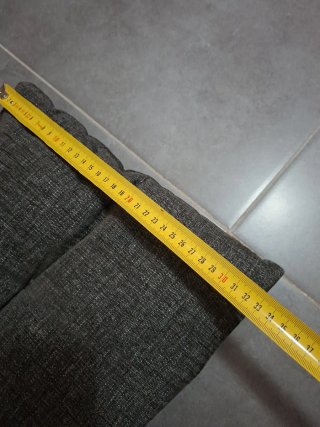 Cojines de sofá grises (4 unidades)