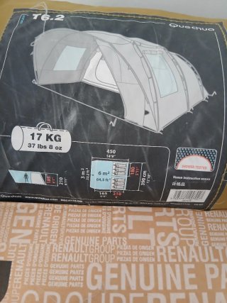 Tienda campaña Quechua familiar