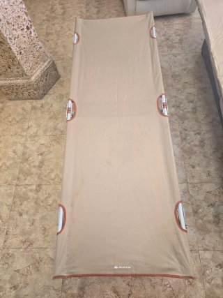 Pack Camilla, colchon autoinflable+funda decathlon