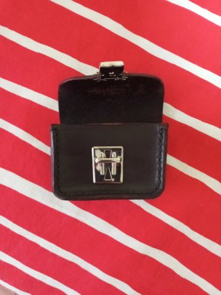 Funda de cuero para cigarrillos