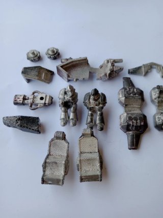 Land speeder metal old hammer oop completa