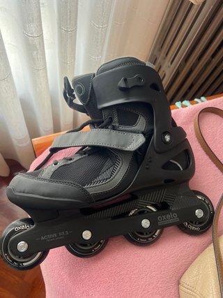 Patines en línea negros talla 42