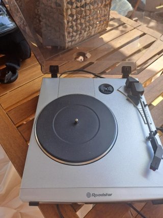 Tocadiscos Roadstar TTL Plata