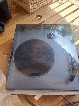 Tocadiscos Roadstar TTL Plata