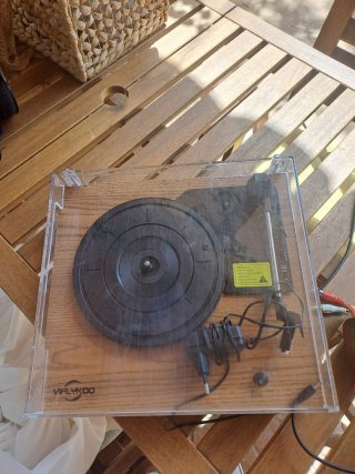Tocadiscos VIFLY UKOO Madera