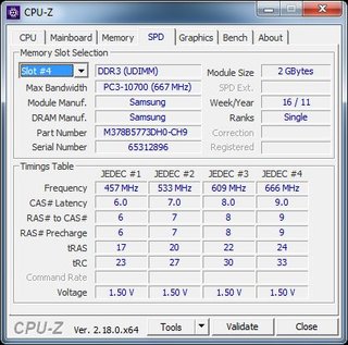 Kit 4x Samsung DDR3 8GB 1333MHz UDIMM