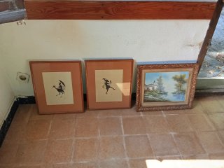Lote de 3 cuadros decorativos