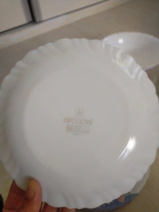 Vajilla porcelana flores azul y blanco
