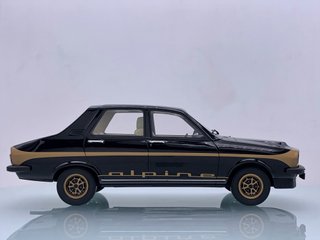 1:18 Renault 12 Alpine año 1978 color Negro OT336