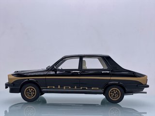 1:18 Renault 12 Alpine año 1978 color Negro OT336