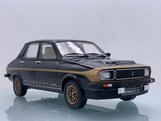 1:18 Renault 12 Alpine año 1978 color Negro OT336