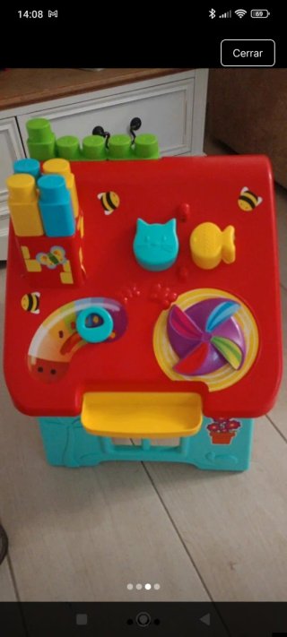Casita de piezas de construcción