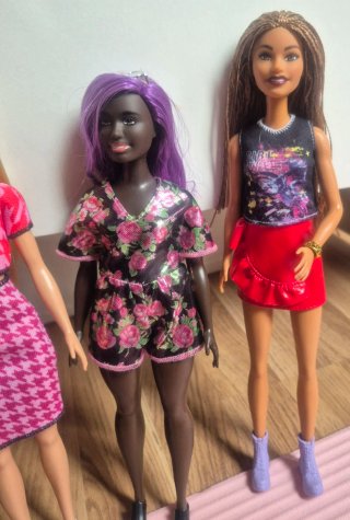Lote 4 Barbies Fashionistas
