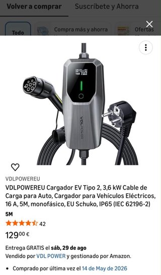 Cargador para coche