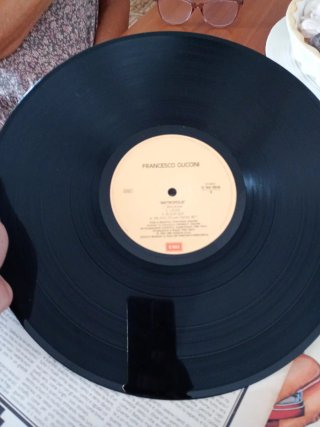 Disco Vinile Francesco Guccini Metropolis