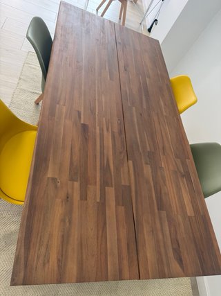 Mesa Comedor Madera y Metal SKLUM