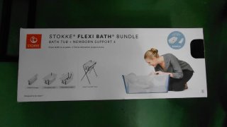 Bañera Stokke pequeña con adaptador