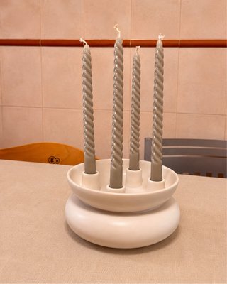 Candelabro Velas H&M Home Cerámica