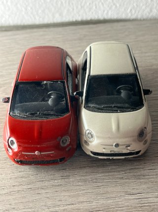 Modellini Fiat 500 Norev (2 pezzi)