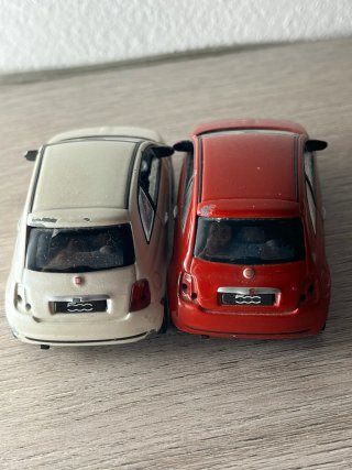 Modellini Fiat 500 Norev (2 pezzi)