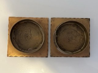 Juego de 2 candelabros vintage